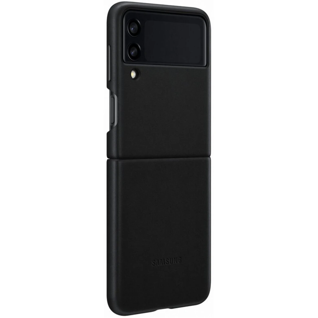 Чохол Samsung Leather Cover Black для Samsung Galaxy Flip3 5G (EF-VF711LBEG)