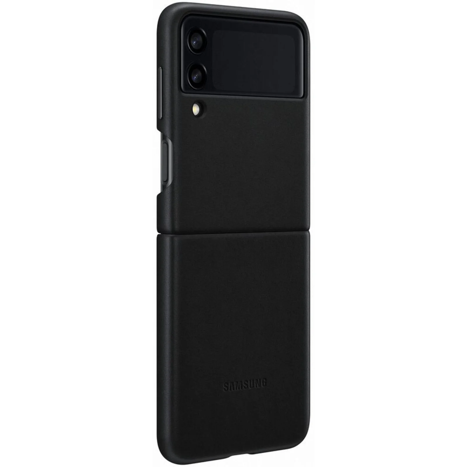 Чехол Samsung Leather Cover Black для Samsung Galaxy Flip3 5G (EF-VF711LBEG)