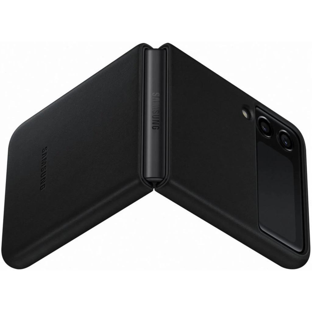 Чохол Samsung Leather Cover Black для Samsung Galaxy Flip3 5G (EF-VF711LBEG)