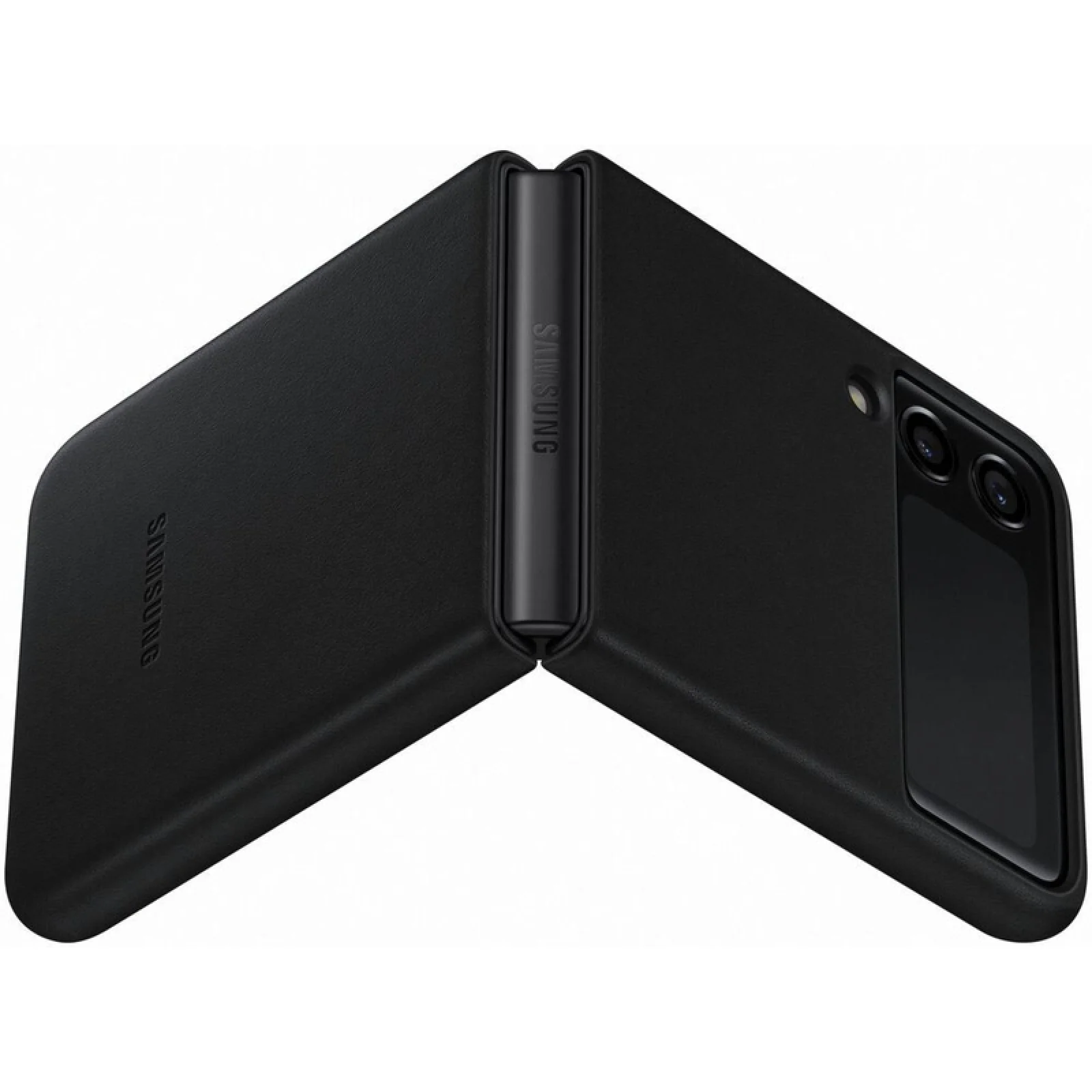 Чехол Samsung Leather Cover Black для Samsung Galaxy Flip3 5G (EF-VF711LBEG)