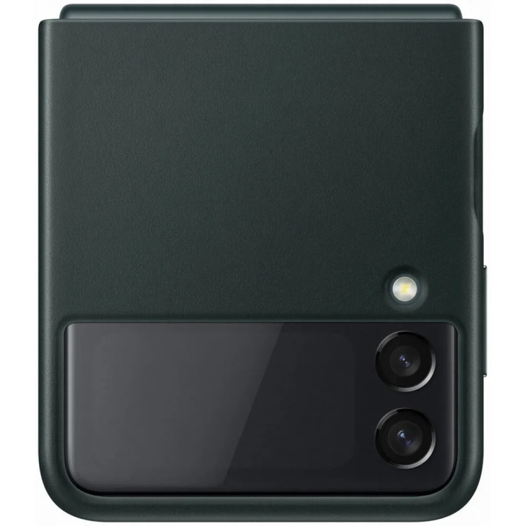 Чехол Samsung Leather Cover Green для Samsung Galaxy Flip3 5G (EF-VF711LGEG)