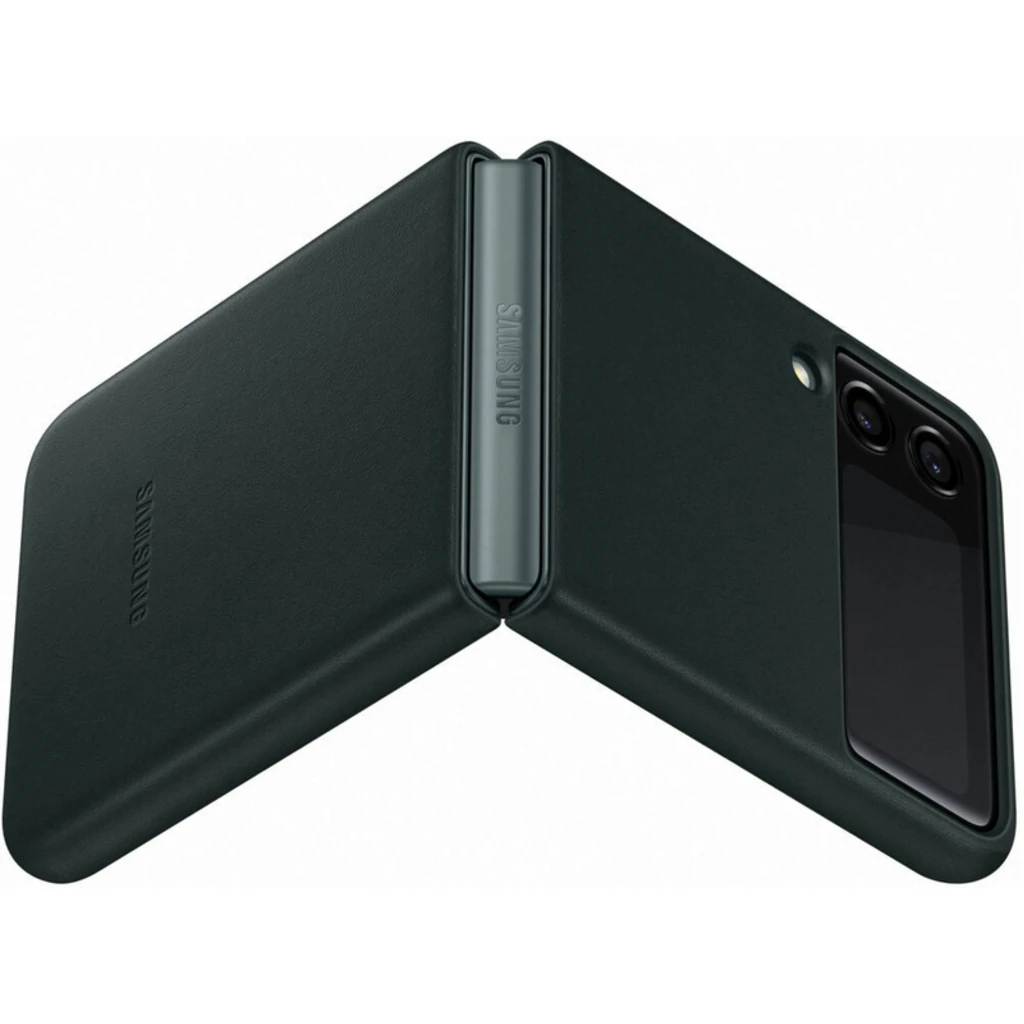 Чехол Samsung Leather Cover Green для Samsung Galaxy Flip3 5G (EF-VF711LGEG)