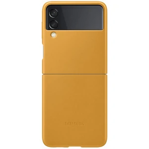Колір: Жовтий - Чохол Samsung Leather Cover Mustard для Samsung Galaxy Flip3 5G (EF-VF711LYEG)