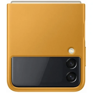Чохол Samsung Leather Cover Mustard для Samsung Galaxy Flip3 5G (EF-VF711LYEG)