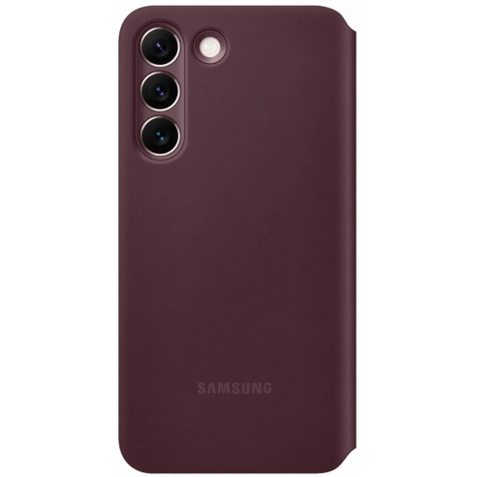 Чехол Samsung Smart Clear View Cover Burgundy для Samsung Galaxy S22 Plus SM-S906 (EF-ZS906CEEG)