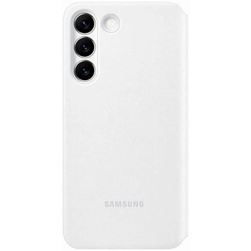 Чехол Samsung Smart Clear View Cover White для Samsung Galaxy S22 Plus SM-S906 (EF-ZS906CEEG)
