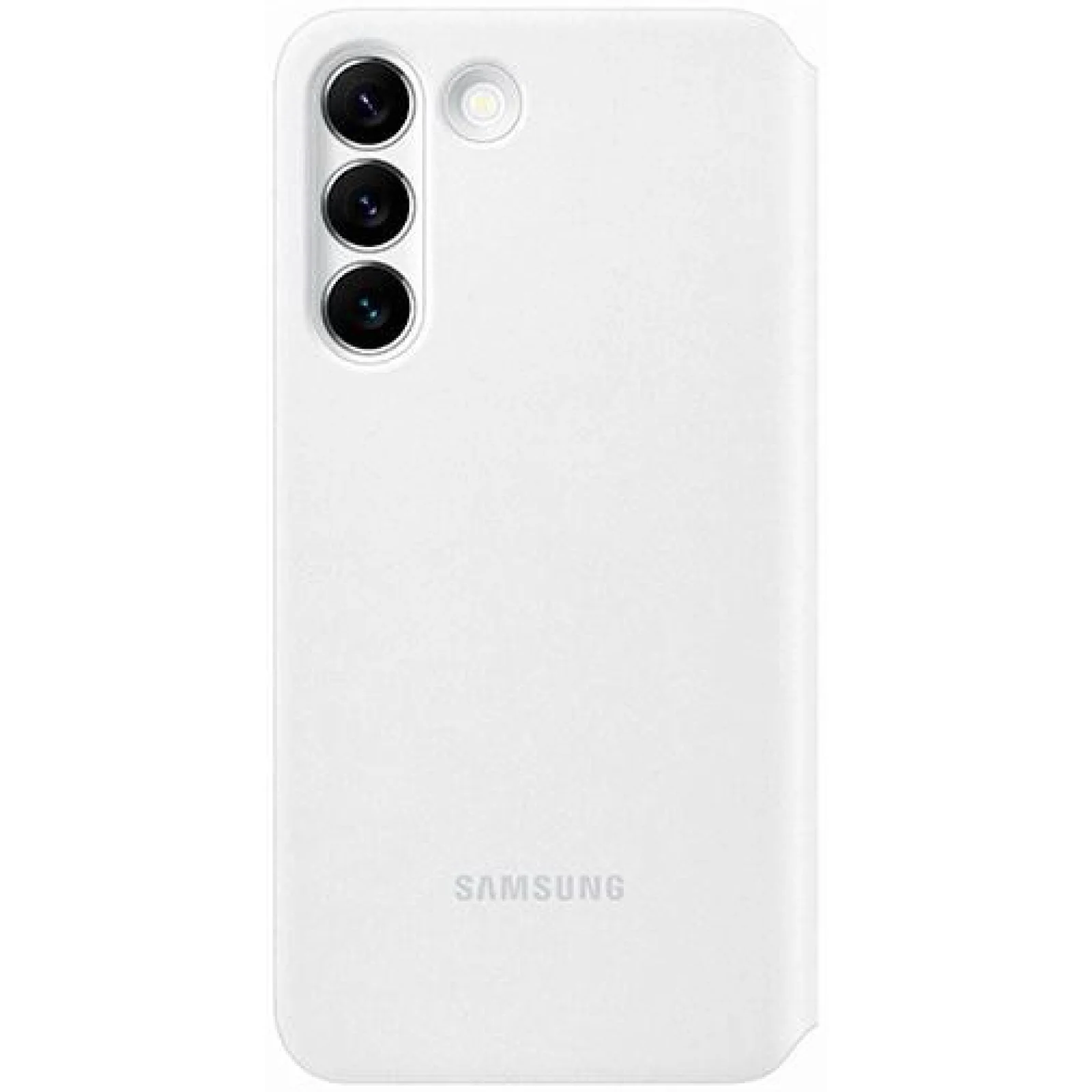 Чехол Samsung Smart Clear View Cover White для Samsung Galaxy S22 Plus SM-S906 (EF-ZS906CEEG)