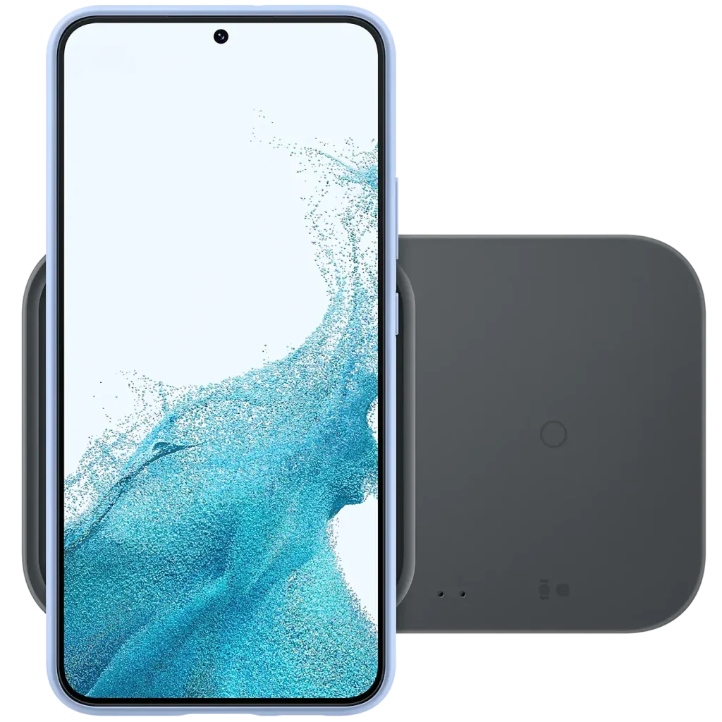 Бездротове зарядний пристрій Samsung Wireless Charger Duo EP-P5400 with TA Black (EP-P5400TBEGEU)