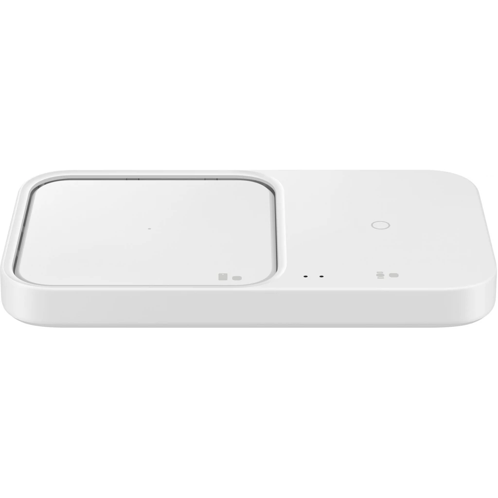 Бездротова зарядка Samsung Wireless Charger Pad Duo 15W with TA White (EP-P5400TWEG)