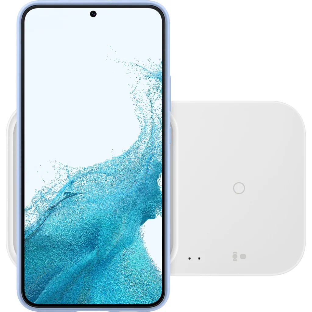Бездротова зарядка Samsung Wireless Charger Pad Duo 15W with TA White (EP-P5400TWEG)