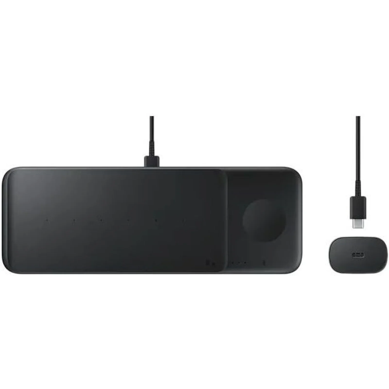 Бездротове зарядний пристрій Samsung Wireless Charger Trio Black (EP-P6300TBRGRU) UA