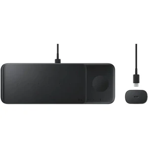 Бездротове зарядний пристрій Samsung Wireless Charger Trio Black (EP-P6300TBEGEEU)