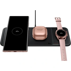 Бездротове зарядний пристрій Samsung Wireless Charger Trio Black (EP-P6300TBEGEEU)
