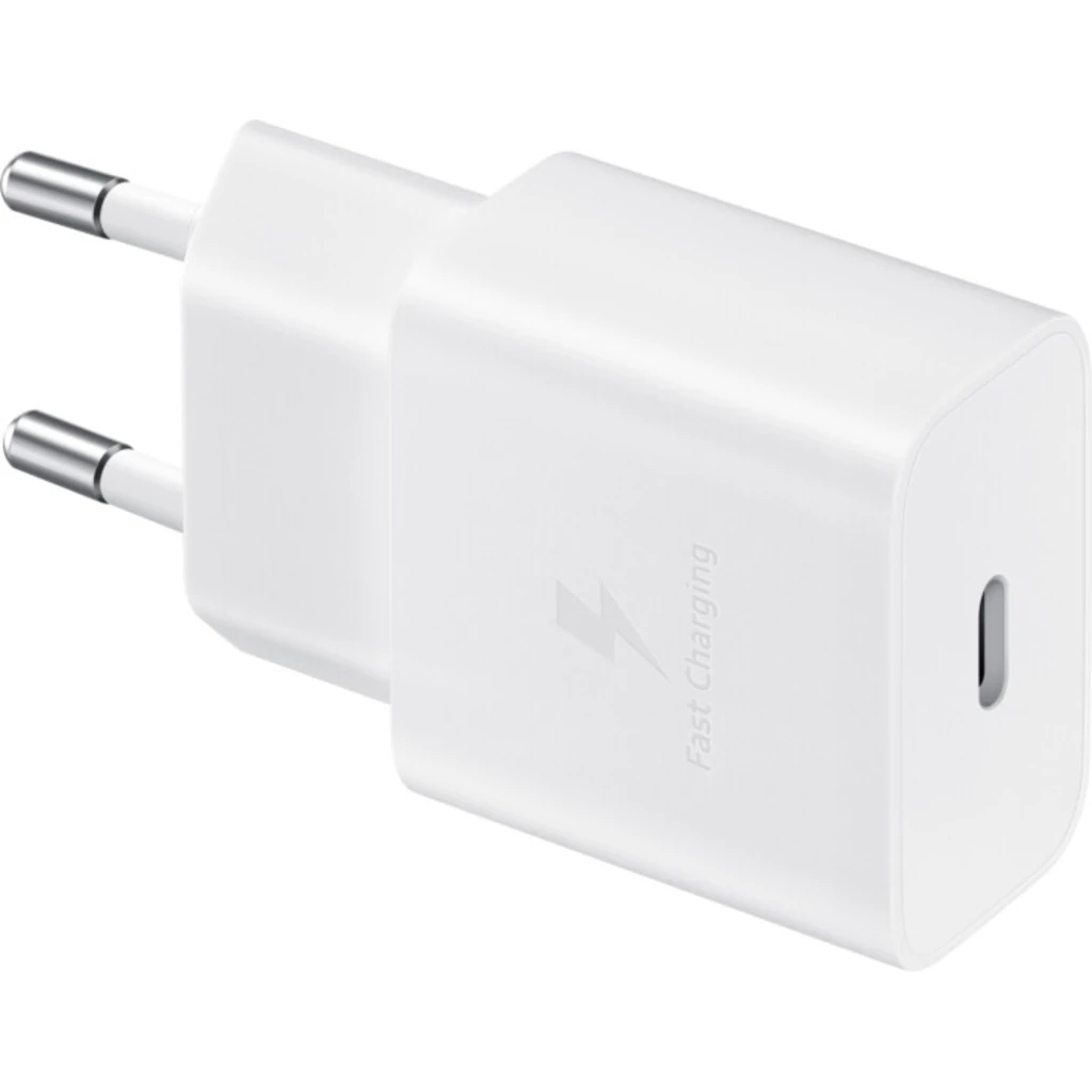 Сетевое зарядное устройство Samsung USB Type-C 15W PD White (EP-T1510NWEGRU)