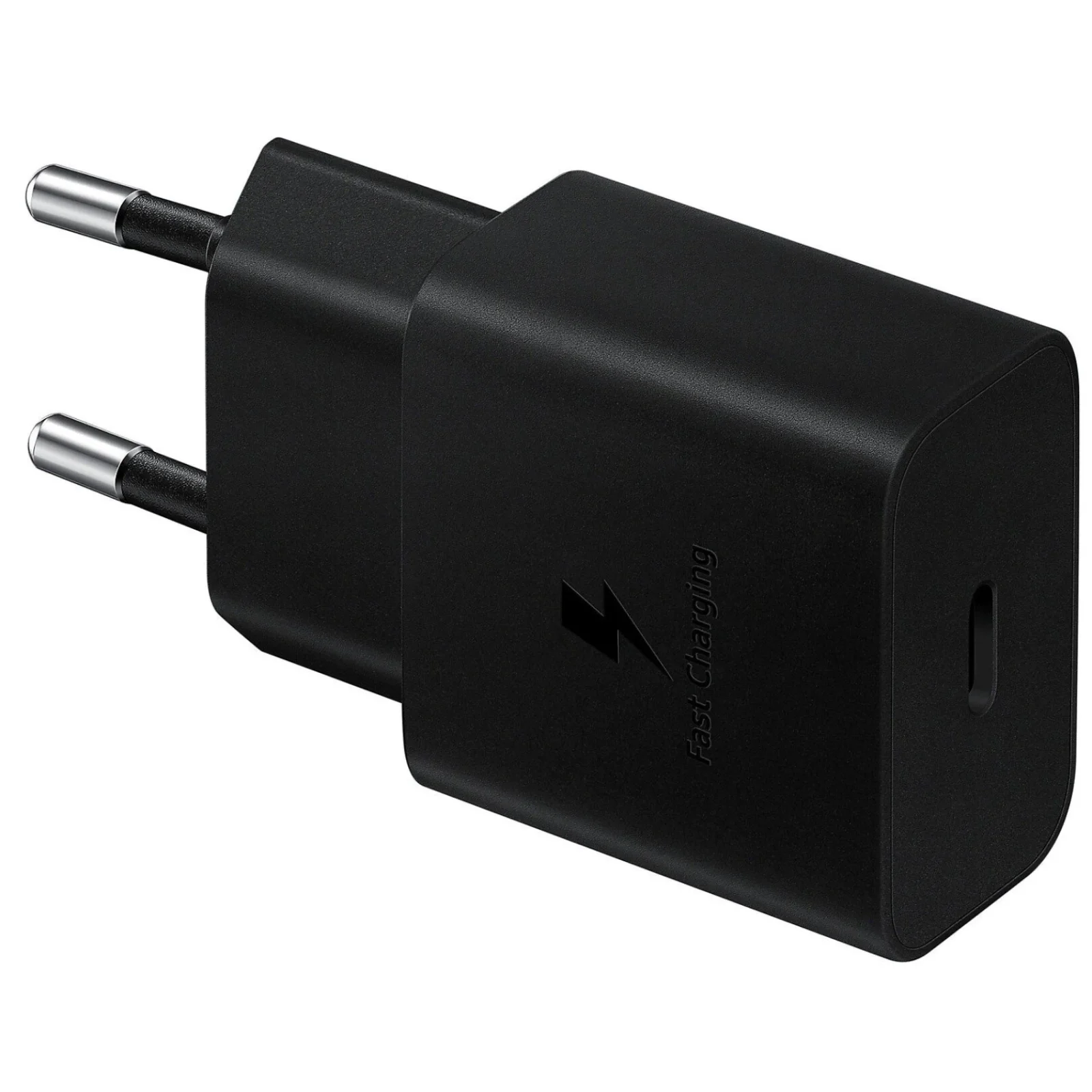 Мережевий зарядний пристрій Samsung Fast Charging Type-C 15W Black (EP-T1510XBEGRU)
