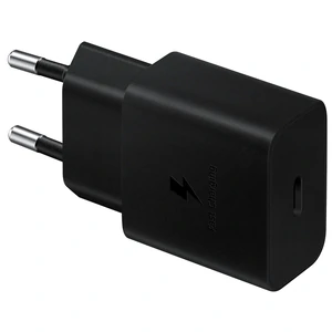 Сетевое зарядное устройство Samsung Fast Charging Type-C 15W Black (EP-T1510XBEGRU)