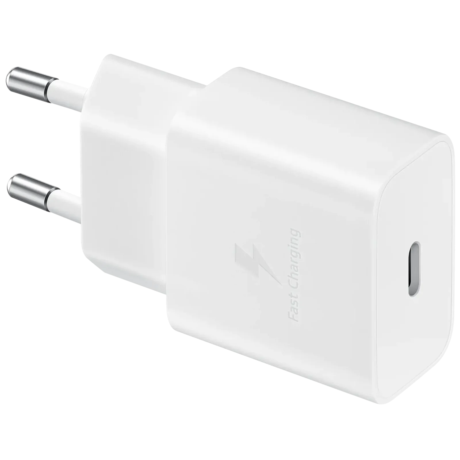 Мережевий зарядний пристрій Samsung Fast Charging Type-C 15W White (EP-T1510XWEG)
