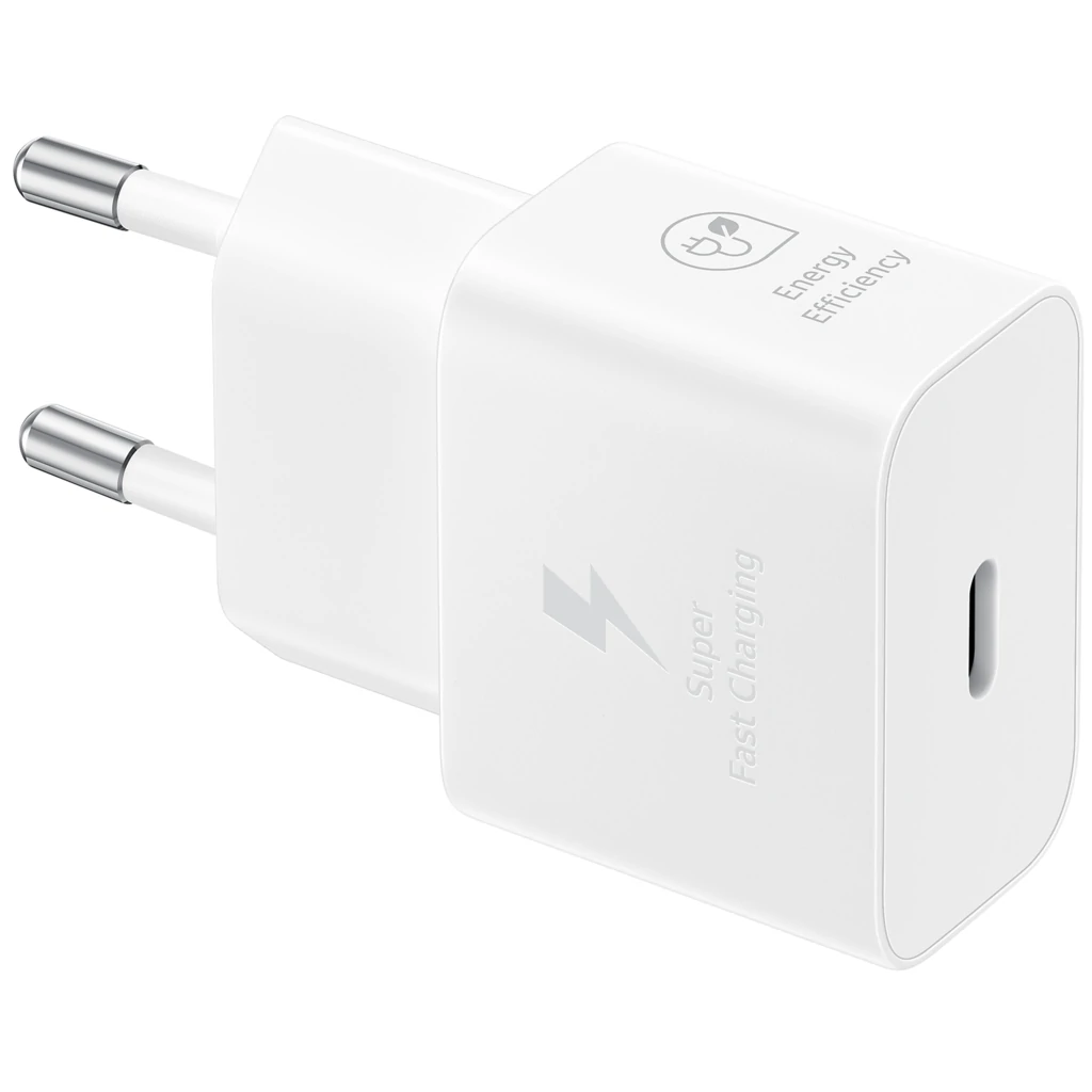 Сетевое зарядное устройство Samsung Fast Charging Type-C 25W White (EP-T2510NWEGEU)