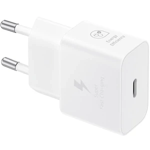 Сетевое зарядное устройство Samsung Fast Charging Type-C 25W with Cable White (EP-T2510XWEGEU)