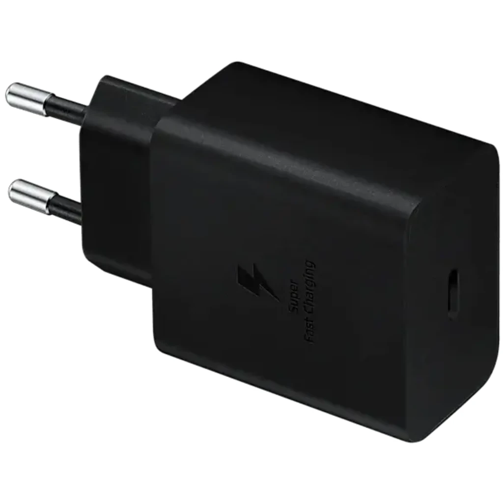 Мережевий зарядний пристрій Samsung Fast Charging Type-C 45W with Cable Black (EP-T4510XBEG)