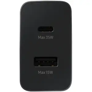 Мережевий зарядний пристрій Samsung USB-Type C 35W Black (EP-TA220NBEGRU)