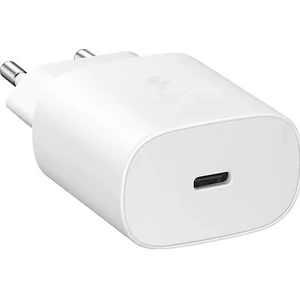 Сетевое зарядное устройство Samsung Fast Charging Type-C 25W PD3.0 White (EP-TA800NWEGRU)