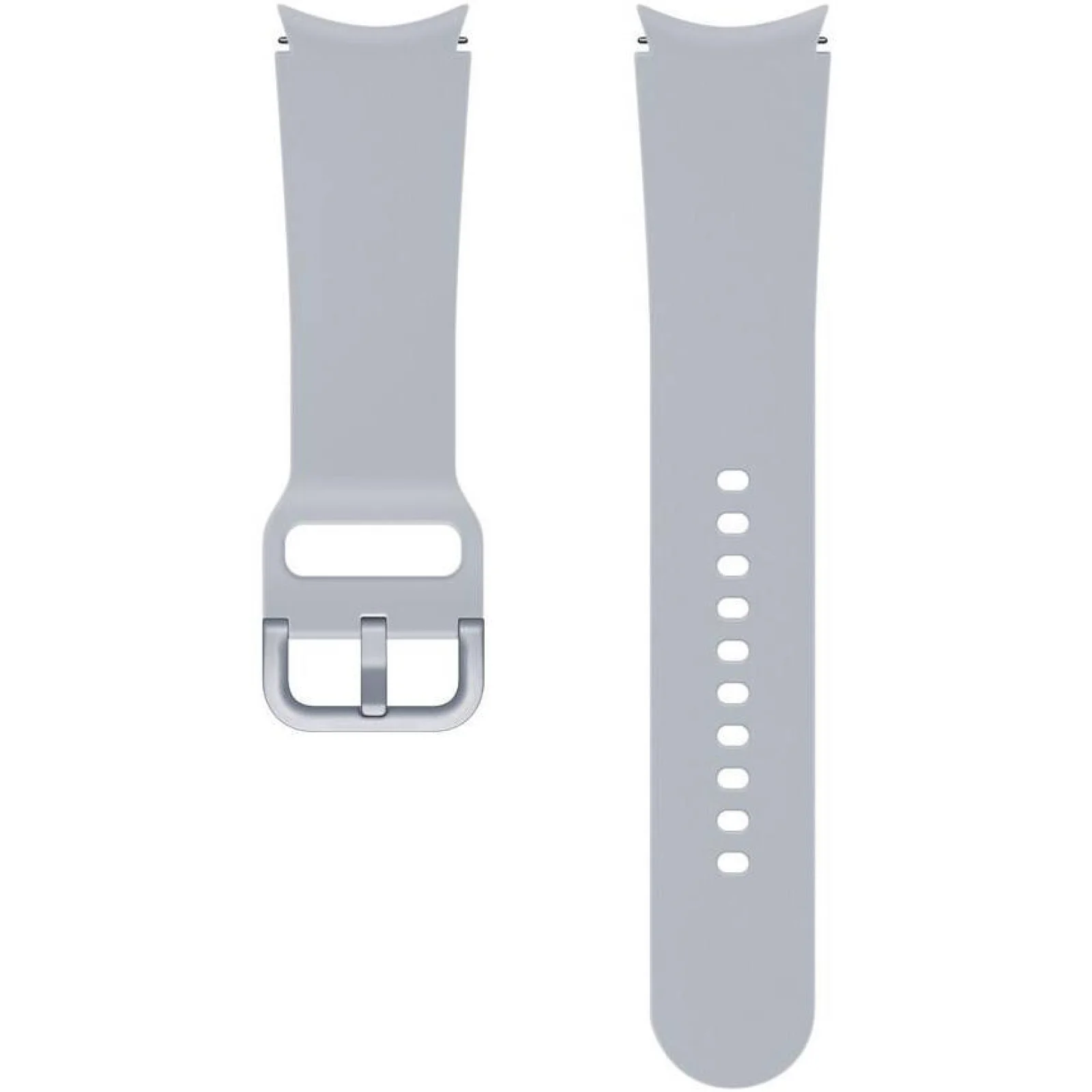 Ремешок Samsung Galaxy Watch 4 Sport Band 20mm M/L Silver (ET-SFR87LSEGRU)