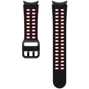 Колір: Чорний - Ремінець Samsung Galaxy Watch 4 Extreme Sport Band (20mm, M/L) Black (ET-SXR87LBEGRU)