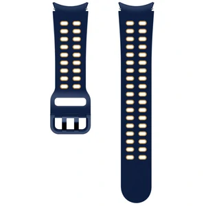 Цвет: Синий - Ремешок Samsung Galaxy Watch 4 Extreme Sport Band (20mm, M/L) Navy (ET-SXR87LNEGRU)