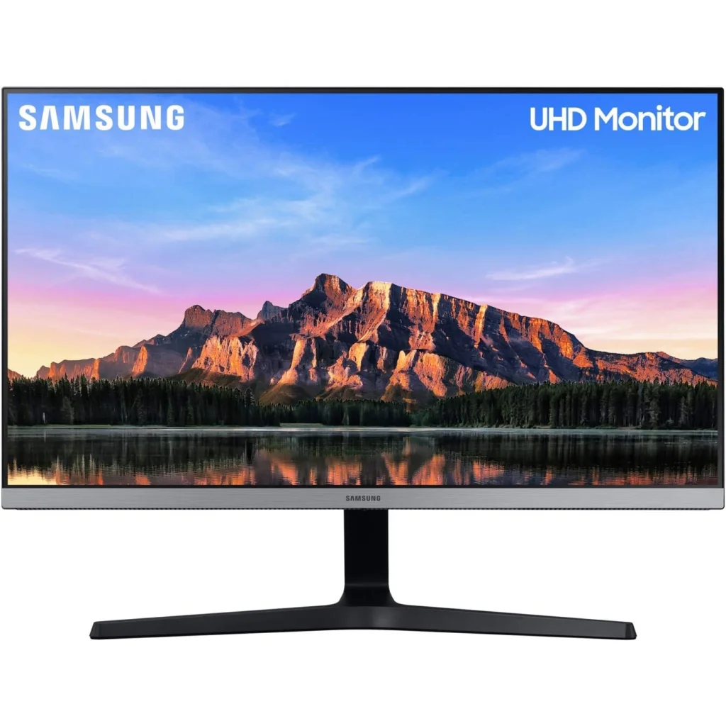 Монітор Samsung U28R554UQU Dark Blue Grey (LU28R554UQRXZG)