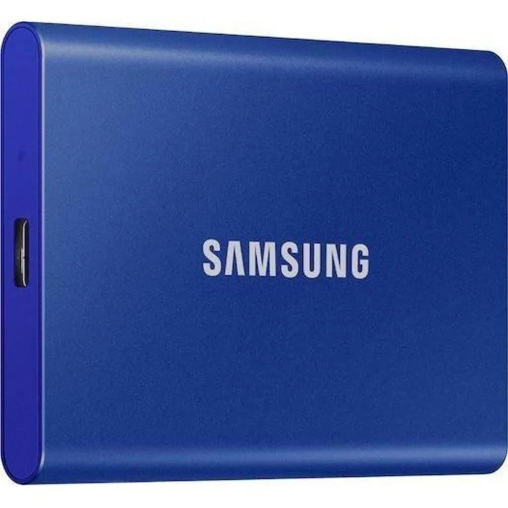 SSD накопичувач зовнішній Samsung T7 2 TB Indigo Blue (MU-PC2T0H/WW)