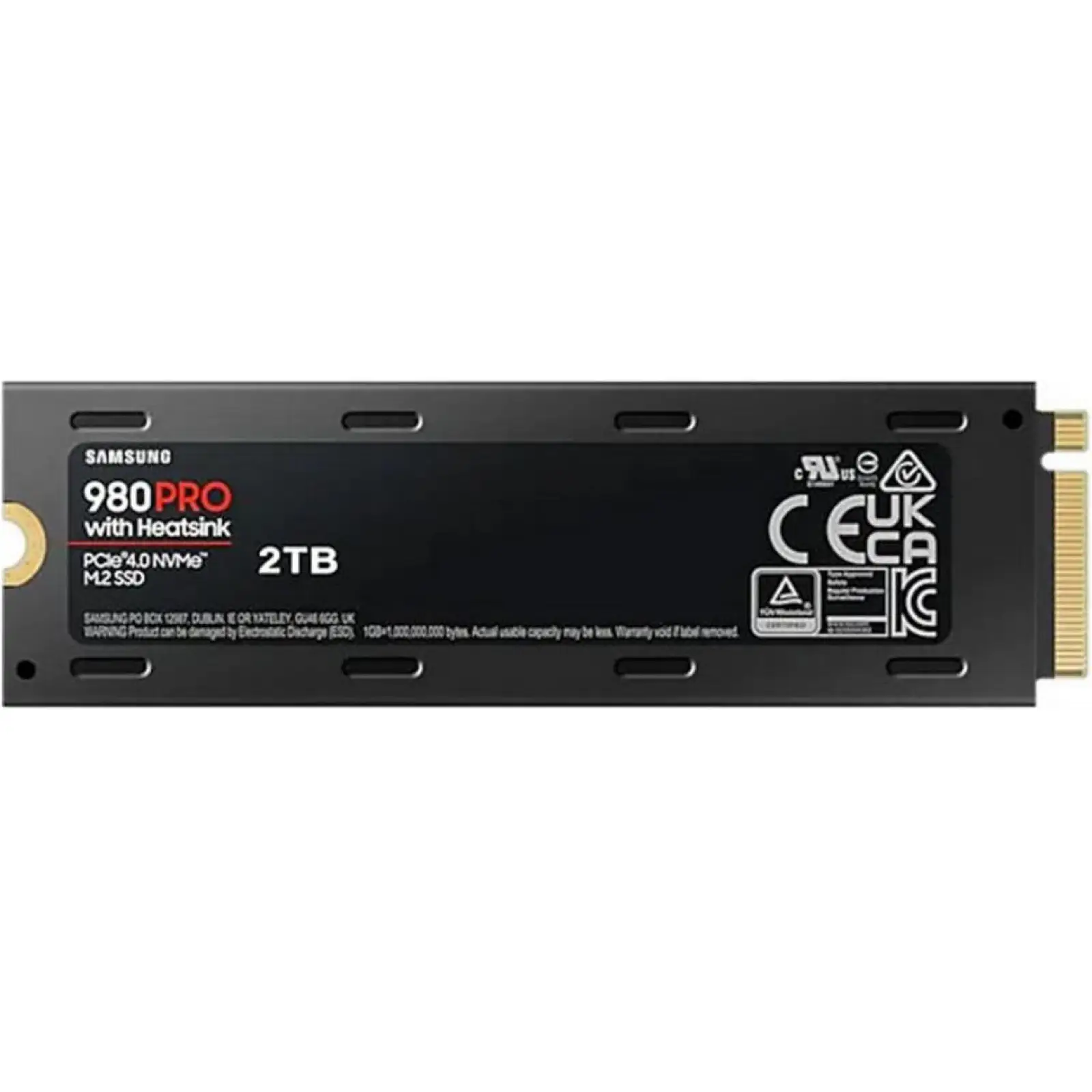 SSD накопичувач Samsung 980 PRO 2 TB with Heatsink (MZ-V8P2T0CW)