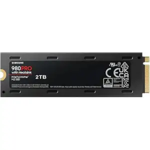 SSD накопичувач Samsung 980 PRO 2 TB with Heatsink (MZ-V8P2T0CW)