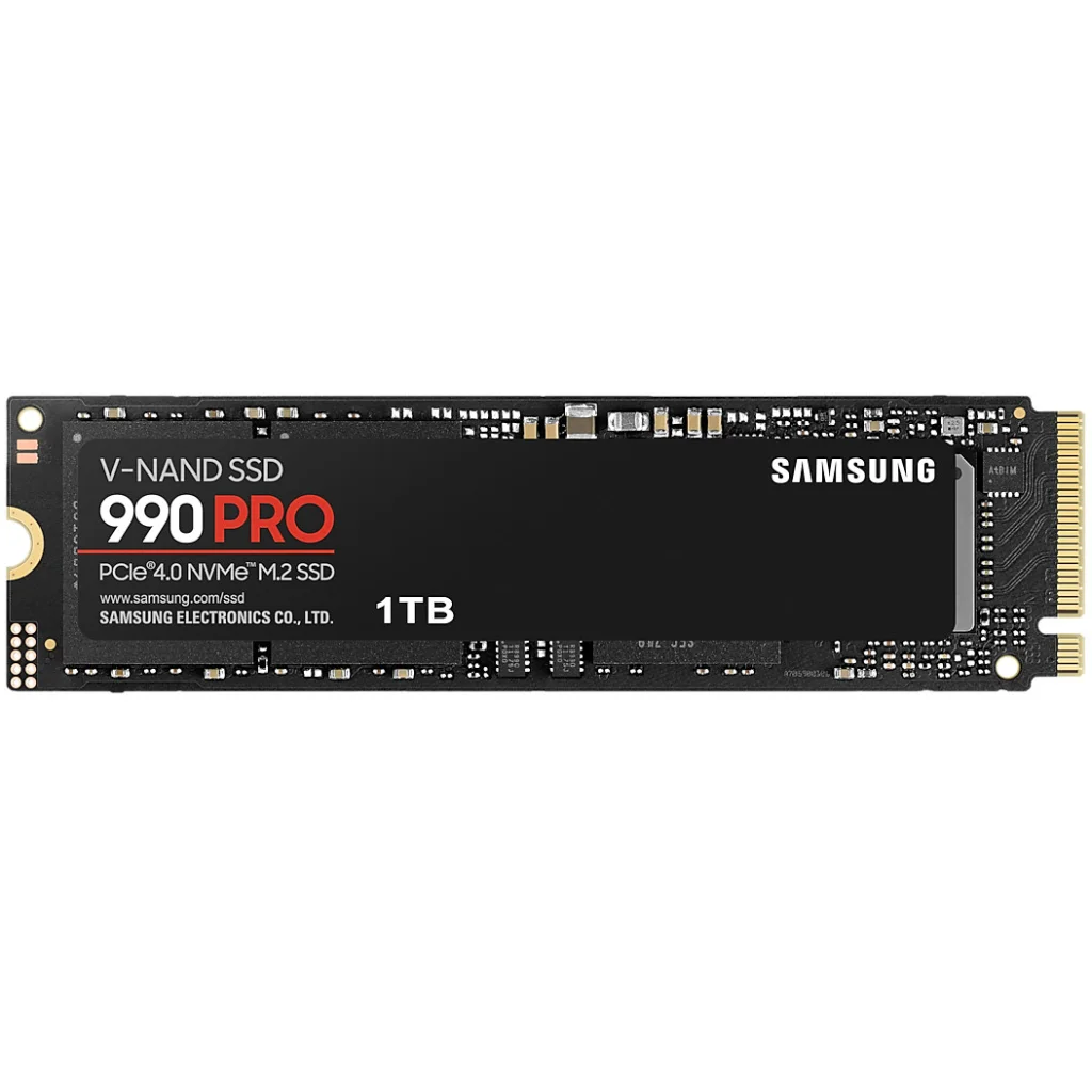 SSD внутренние Samsung 990 PRO 1 TB (MZ-V9P1T0BW)