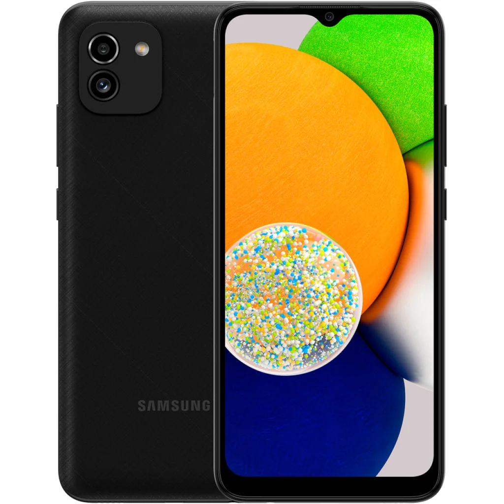 Смартфон Samsung Galaxy A03 4/64Gb Black (SM-A035FZKGSEK) UA