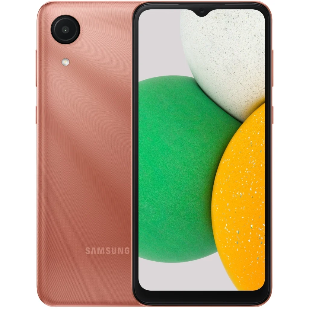 Смартфон Samsung Galaxy A03 Core 2/32GB Copper (SM-A032FZCDSEK) UA