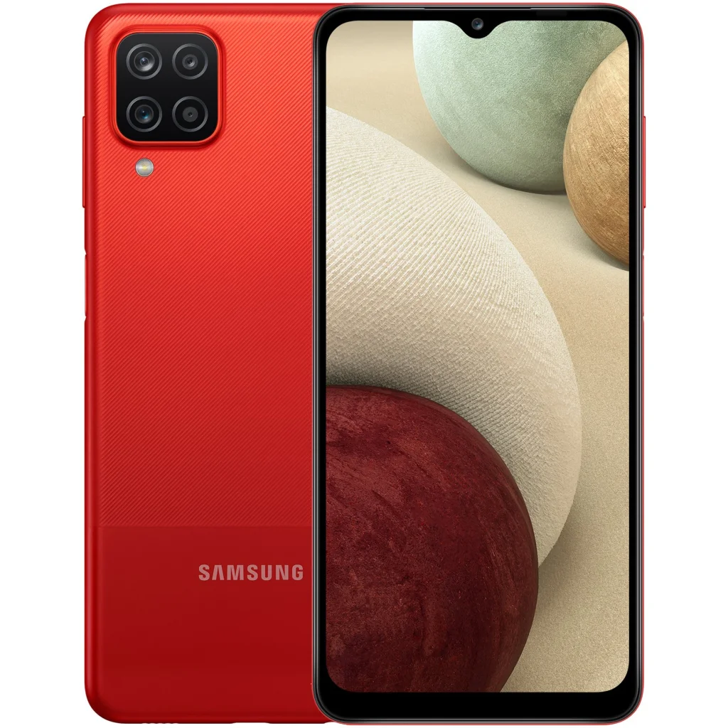 Смартфон Samsung Galaxy A12 Nacho 4/64GB Red (SM-A127FZRVSEK)