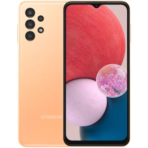 Цвет: Розовый - Смартфон Samsung Galaxy A13 4/128GB Peach (SM-A135FZOH)