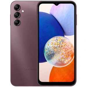 Цвет: Бордовый - Смартфон Samsung Galaxy A14 SM-A145F 4/128GB Dark Red