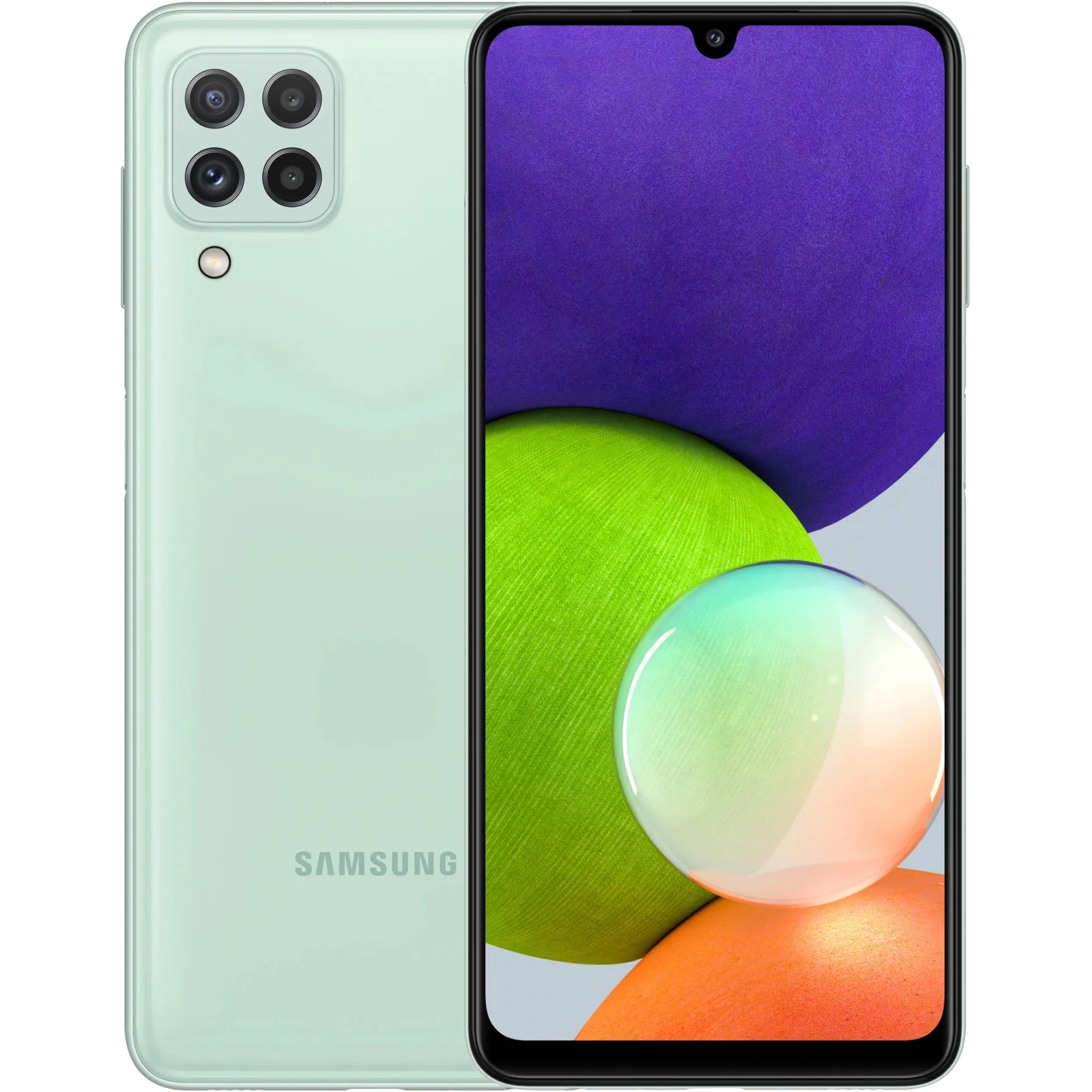 Смартфон Samsung Galaxy A22 4/64GB Light Green (SM-A225FLGDSEK)
