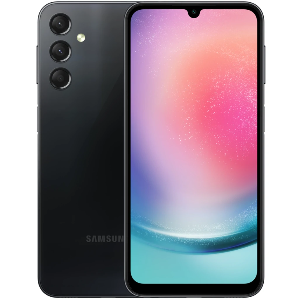 Смартфон Samsung Galaxy A24 6/128GB Black (SM-A245FZKV) UA