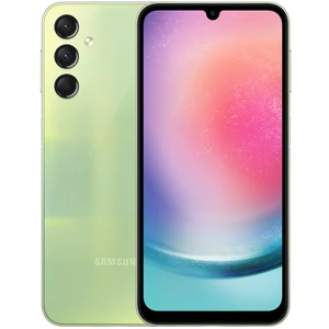 Колір: Зелений - Смартфон Samsung Galaxy A24 6/128GB Light Green (SM-A245FLGV) UA