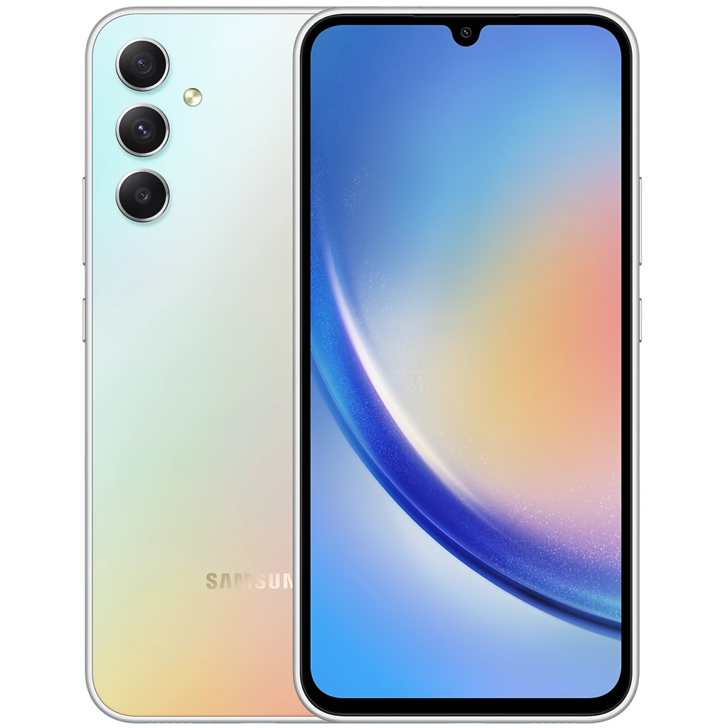 Смартфон Samsung Galaxy A34 5G 6/128GB Silver (SM-A346EZSA)