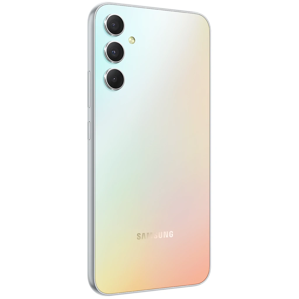 Смартфон Samsung Galaxy A34 5G 6/128GB Silver (SM-A346EZSA)