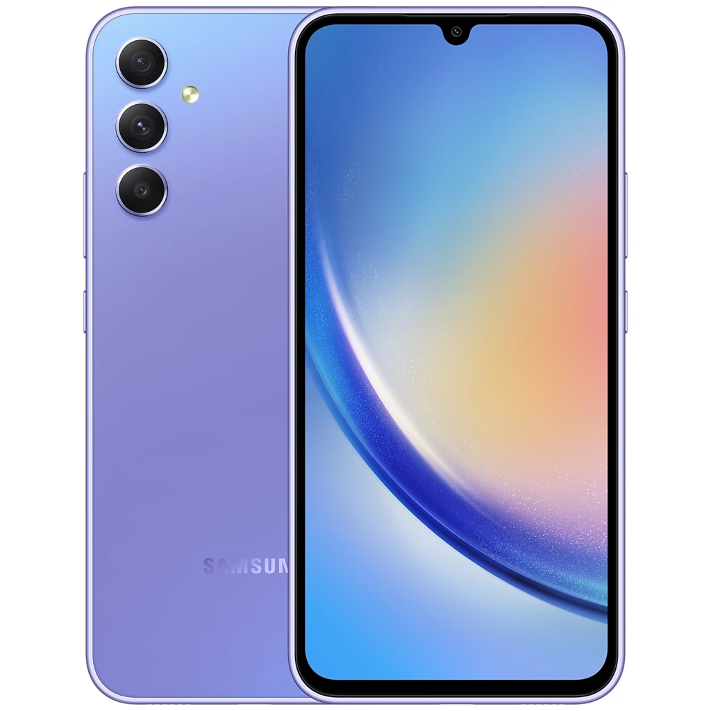 Смартфон Samsung Galaxy A34 5G 6/128GB Light Violet (SM-A346ELVA)