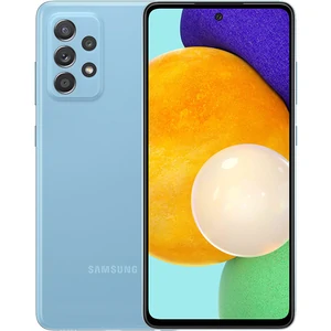 Цвет: Голубой - Смартфон Samsung Galaxy A52 5G 6/128GB SM-A526B/DS Blue