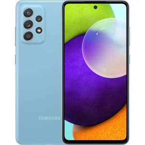 Цвет: Голубой - Смартфон Samsung Galaxy A52 SM-A525F 8/128GB Blue