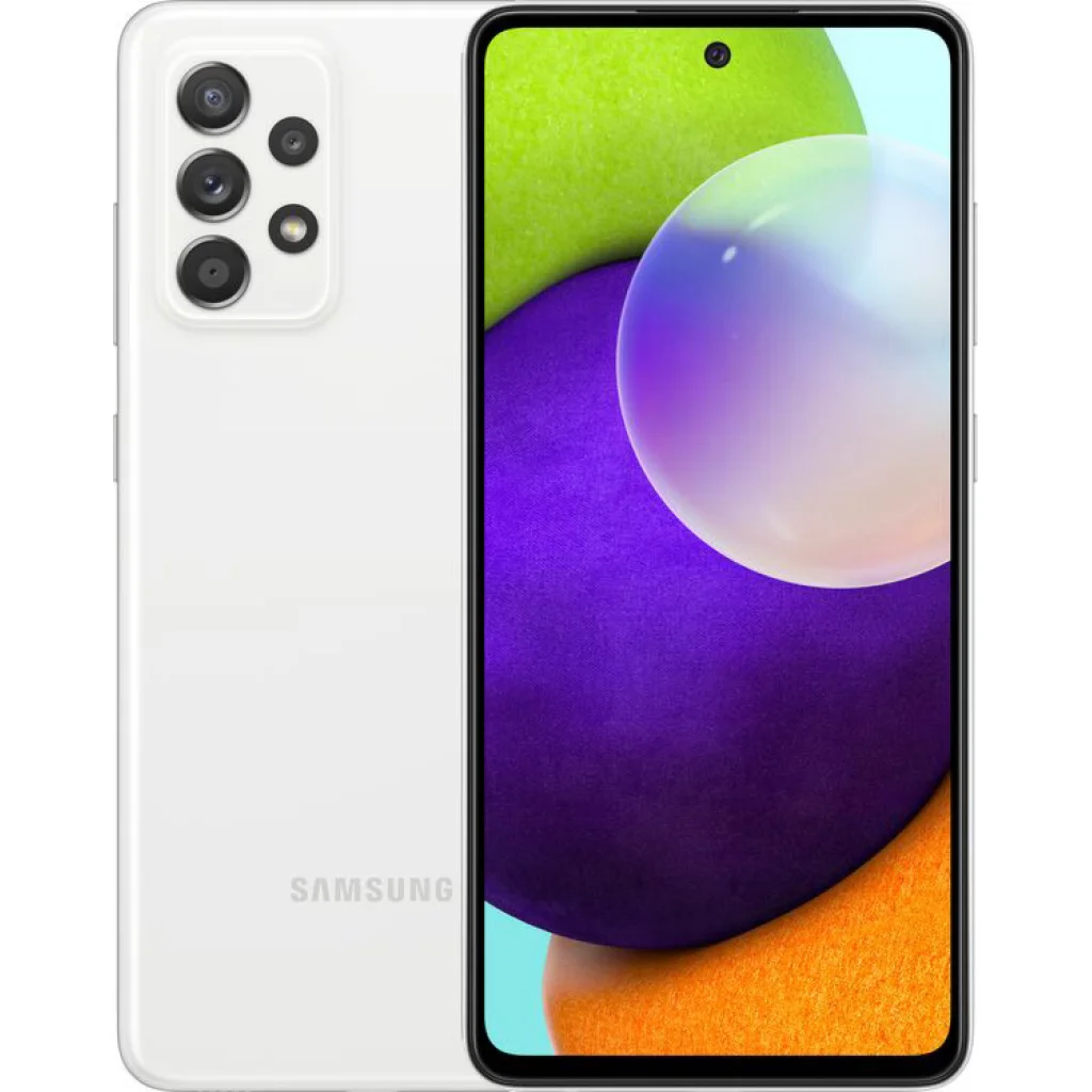 Смартфон Samsung Galaxy A52 SM-A525F 4/128GB White (SM-A525FZWD) UA