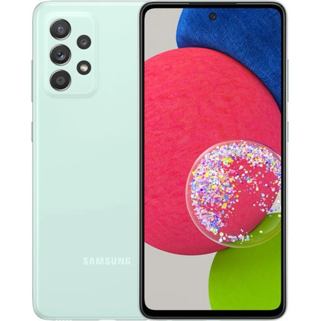 Смартфон Samsung Galaxy A52s 5G 6/128GB Green (SM-A528BLGD)