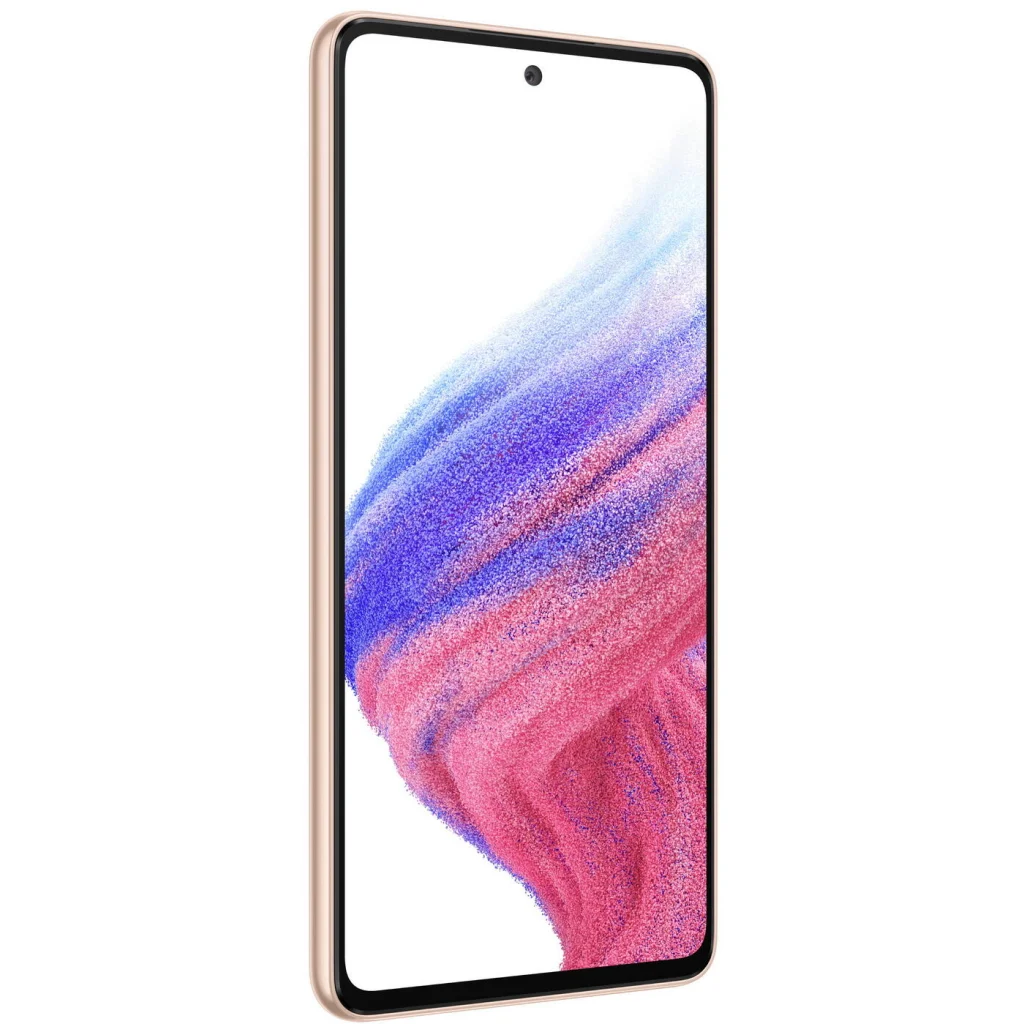 Смартфон Samsung Galaxy A53 5G 6/128GB Peach (SM-A536BZON)